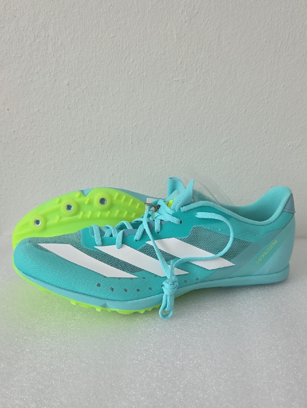 NWOB adidas Adizero Distancestar Blue Cloud JI2999 Women Track and Field Cleats - Picture 12 of 16